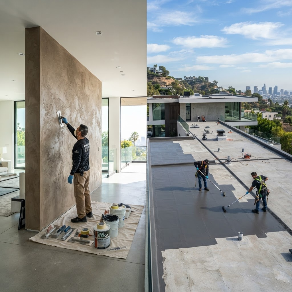 Professional painting and waterproofing services